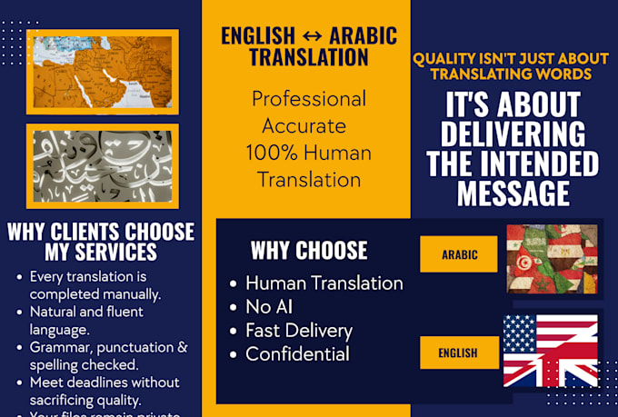 be your certified english to arabic translator